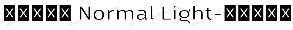ヒカリ角ゴ Normal Light字体转换